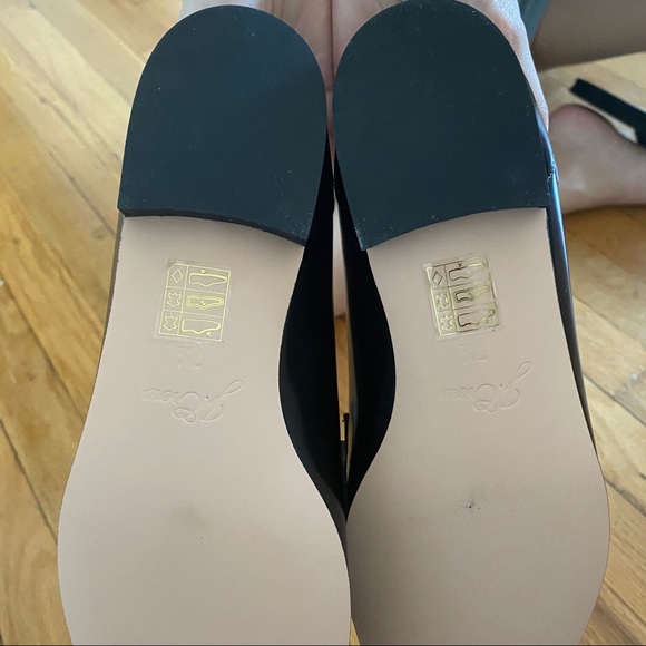 J.Crew Black Leather Academic Penny Loafer - Picture 5 of 7